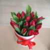 цветы в коробке тюльпан