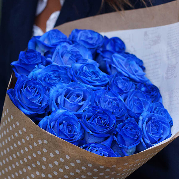 синие розы москва